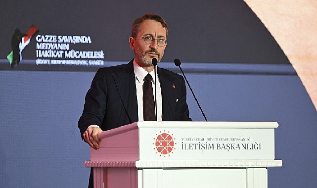 İletişim Başkanı Altun: ”İsrail’in gazetecilere uyguladığı şiddet, İsrail’in temel stratejisidir”