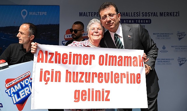 Ekrem İmamoğlu, ‘Maltepe Çınar Mahallesi Sosyal Merkezi’nin temelini attı