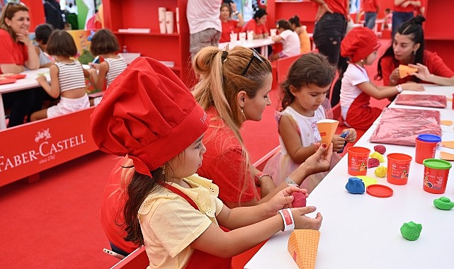 Faber-Castell, hayal gücünü destekleyen atölyeleri ile Yaratıcı Çocuk Festivali’nde