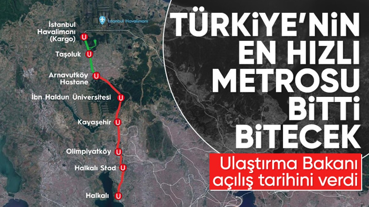 Abdulkadir Uraloğlu Halkalı-İstanbul Havalimanı Metro Hattı’nda çalışmaları inceledi