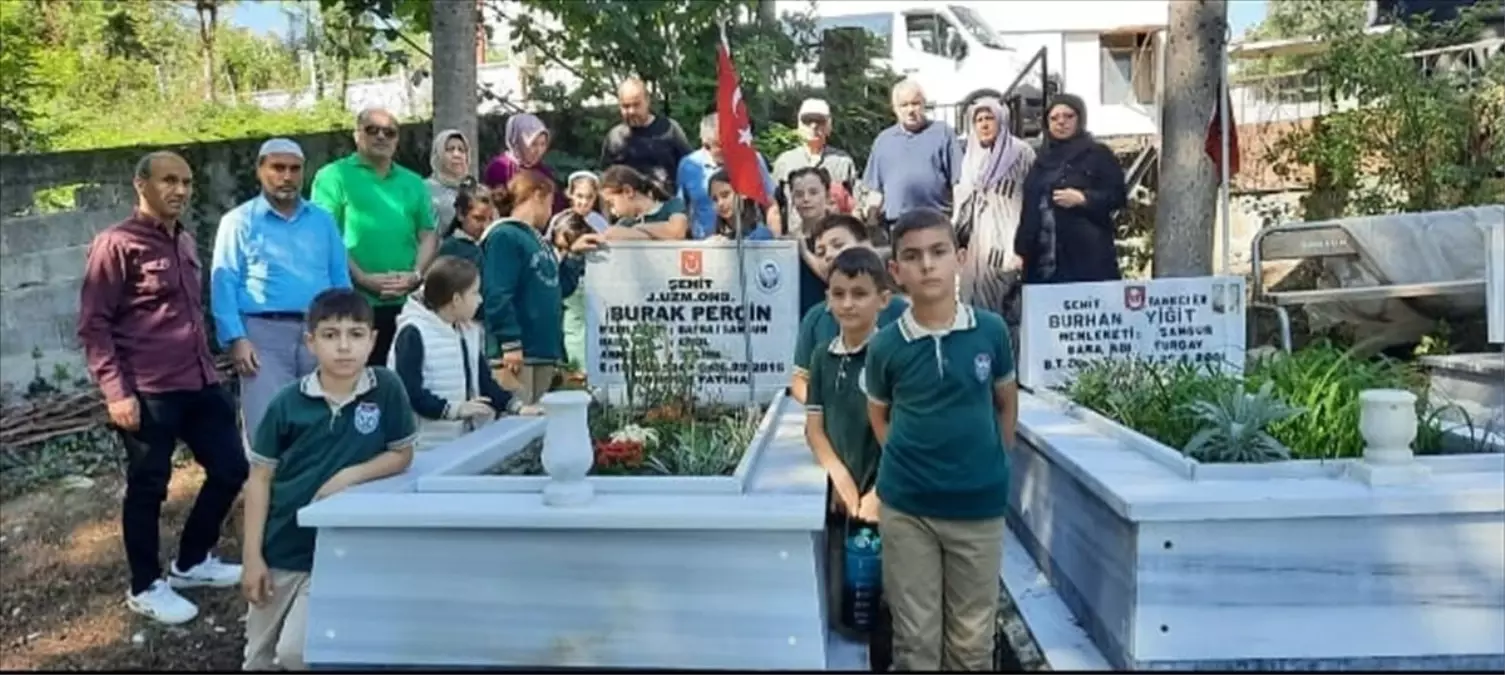 Bafra’da Şehit Jandarma Uzman Onbaşı Burkan Perçin İçin Anma Töreni Düzenlendi