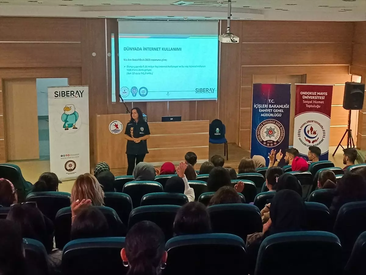 Samsun’da Öğrencilere Siber Güvenlik Semineri