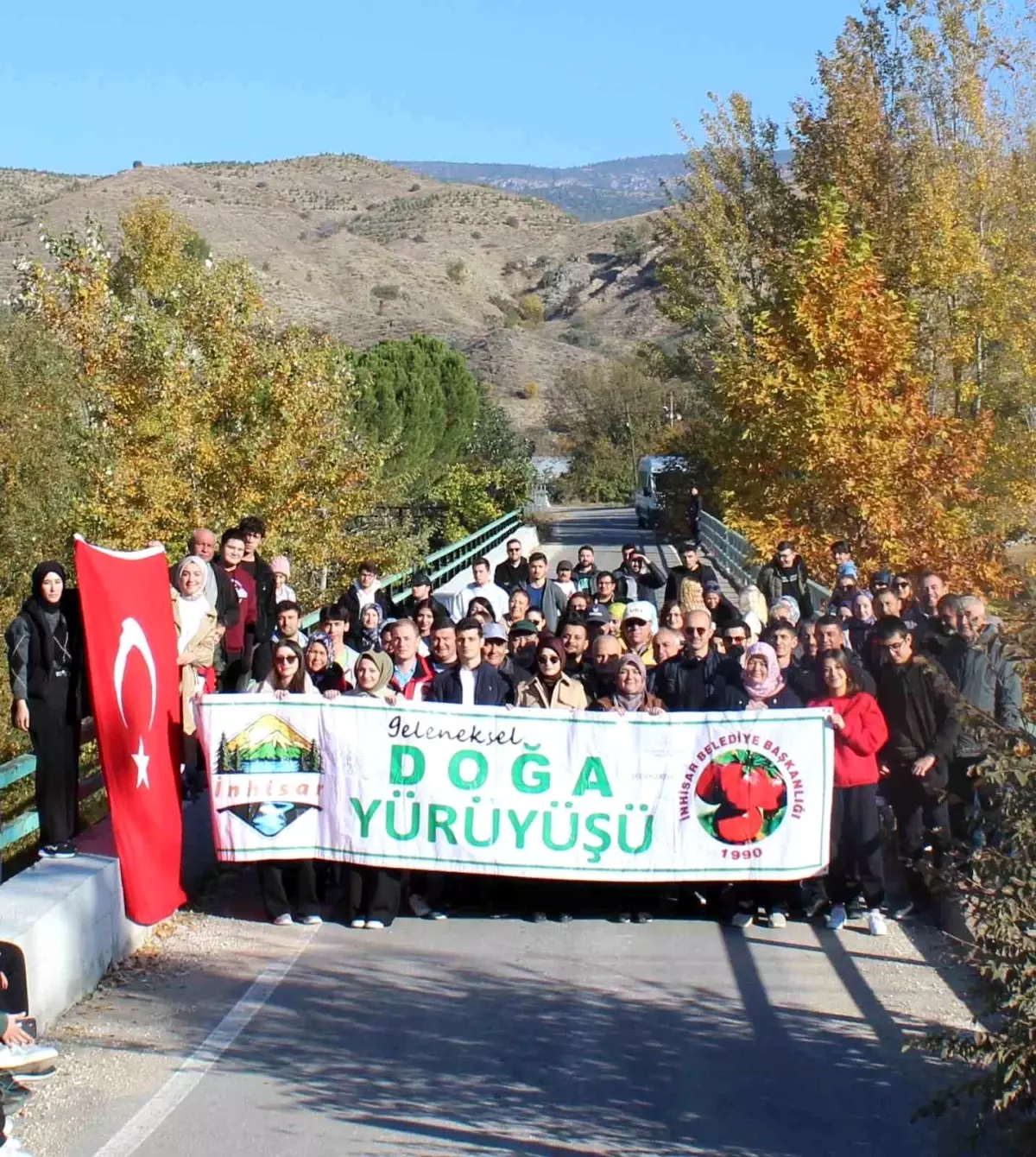 Bilecik’te ‘Atamıza Saygı’ Doğa Yürüyüşü Gerçekleştirildi