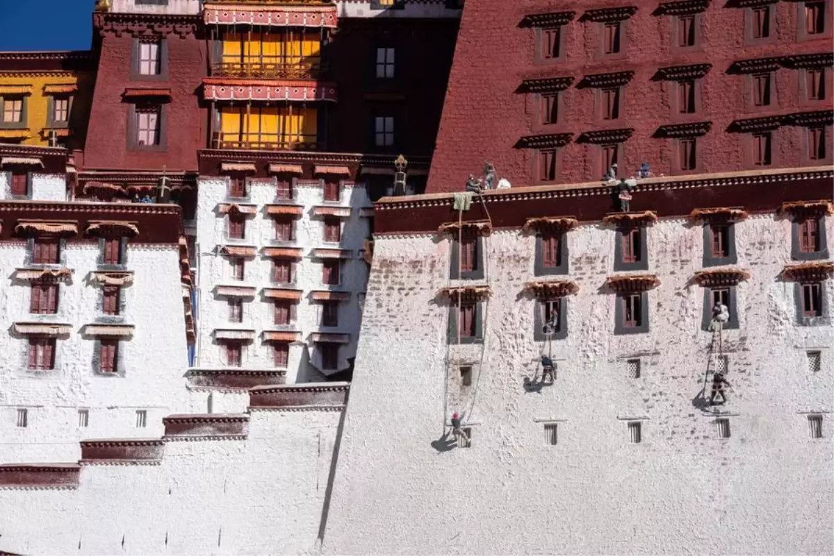 Potala Sarayı Yenileniyor