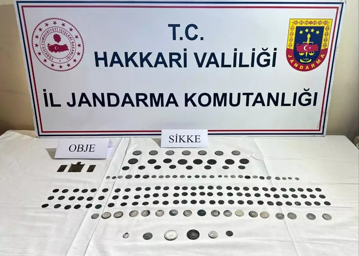 Yüksekova’da Tarihi Eser Kaçakçılığı Operasyonu