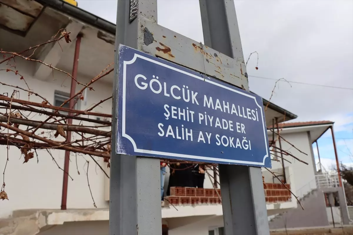 Şehit Piyade Sözleşmeli Er Salih Ay’ın İsmi Erzincan’daki Sokağa Verildi